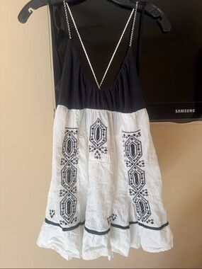 Beautiful Free People Top with criss cross back